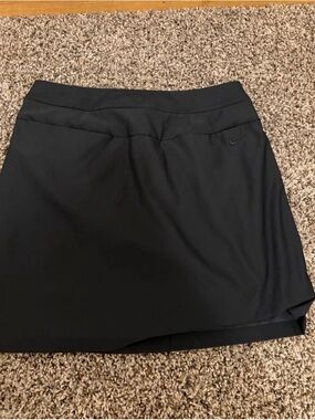 Black Nike Dri-fit skort with built in shorts size 2